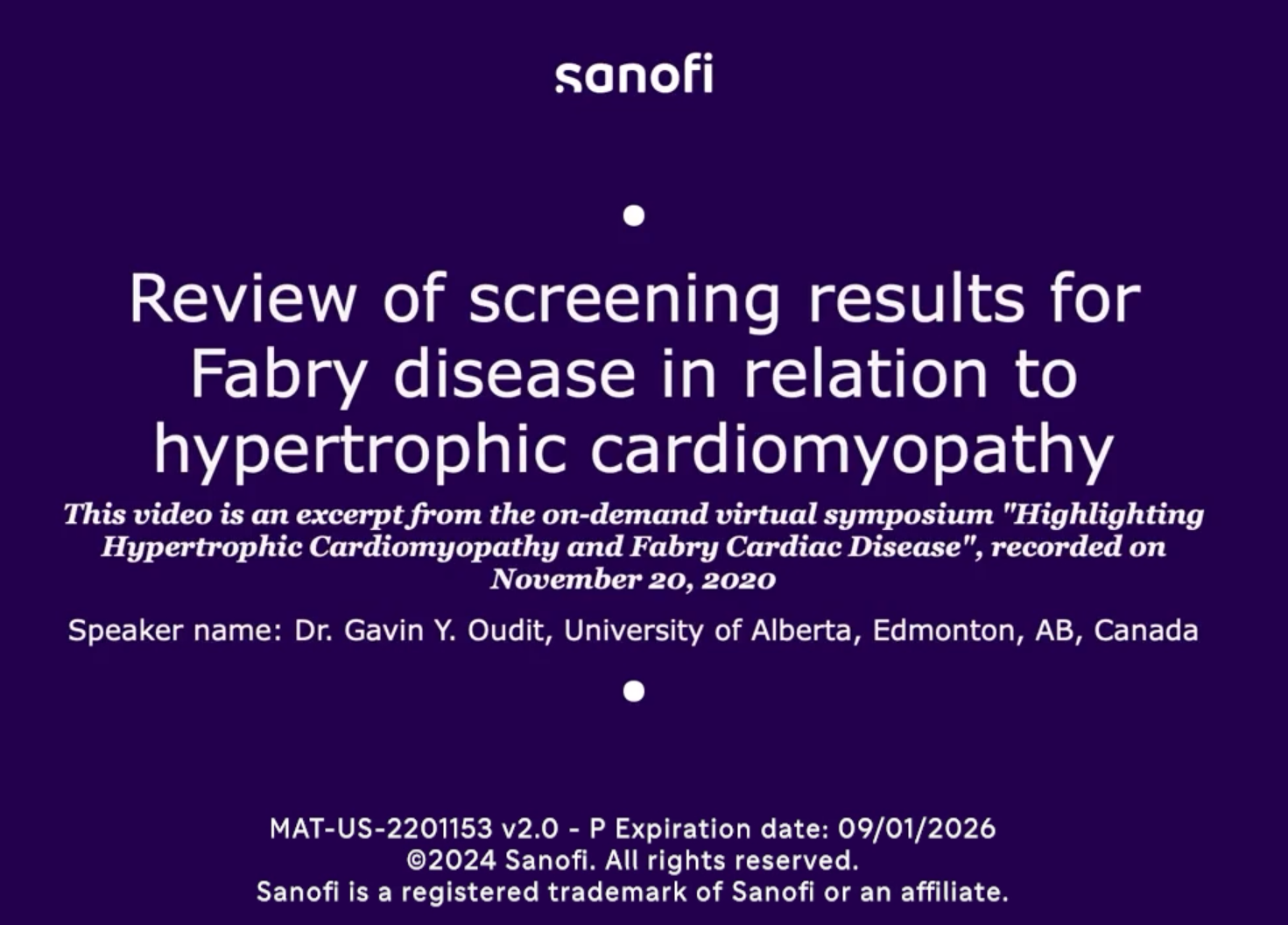 Review of Screening Results for Fabry Disease in Relation to Hypertrophic Cardiomyopathy